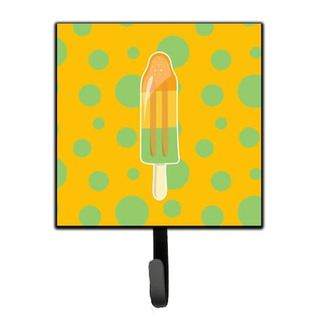 Carolines Treasures Ice Pop Popsicle Orange Green Leash or Key Holder BB7064SH4